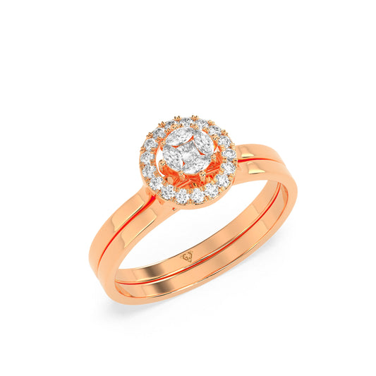 Cosmic Sparkle Diamond Ring