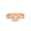 14K / Rose gold / HI colour I1 clarity VG cut